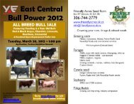East Central Bull Power Sale Catalogue - Cattlevids.ca