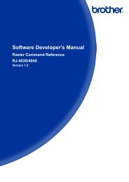 Software Developer's Manual Raster Command Reference RJ-4030 ...