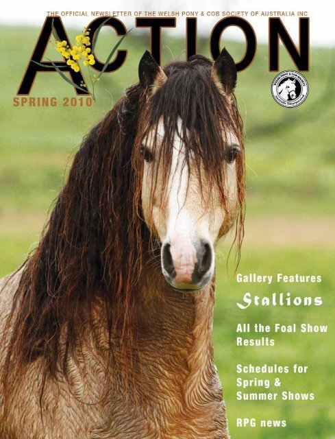 Action Spring 2010 The Welsh Pony Cob Society Of Australia Inc