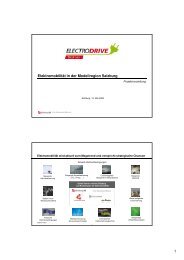 Elektromobilität in der Modellregion Salzburg, Thomas Rieder ...