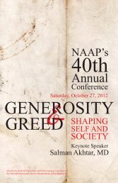 GENEROSITY - National Association for the Advancement of ...