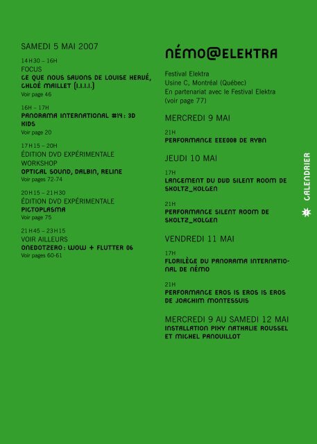 Catalogue Némo - mikro orchestra