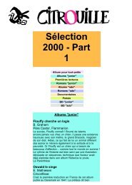 SÃ©lection 2000 - Part 1 - Citrouille