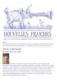 POUR LA JEUNESSE : Bataille du Livre 2009