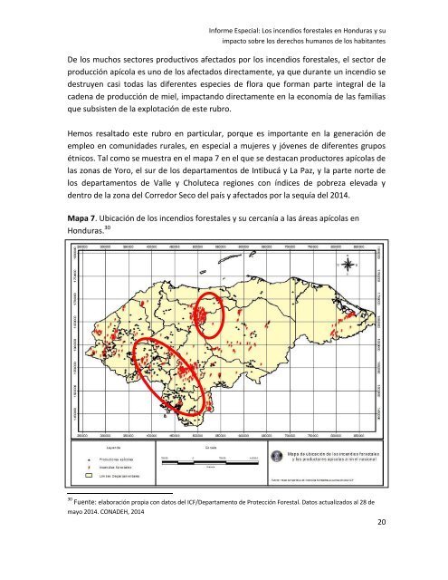 Informe Especial INCENDIOS FORESTALES marzo 2015