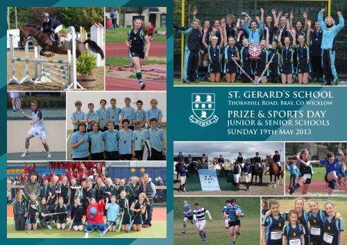 Prize & Sports Day Programme 2013 - St. Gerard's School