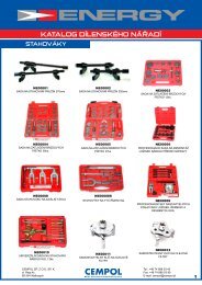 Katalog dÃ­lensKÃ©ho nÃ¡Å™adÃ­ - CEMPOL