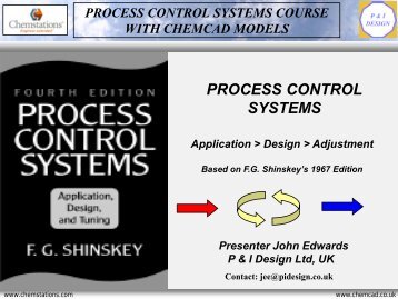 SIMULATION SUITE CHEMCAD SOFTWARE - P & I Design Ltd.