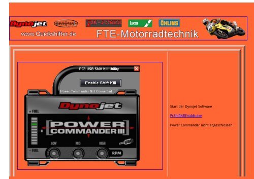 Quickshifter aktivieren.pdf - Motorradtechnik Engelmann