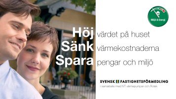 Broschyr Samarbete med Svensk Fastighetsförmedling - Rotek