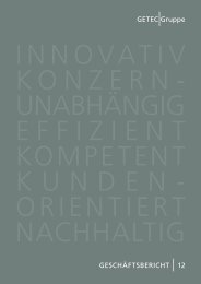 Geschäftsbericht 2012 (GETEC-Gruppe) - GETEC Energie AG
