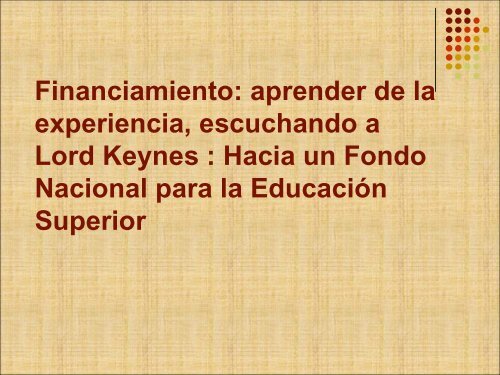 Capacidades institucionales para las polÃ­ticas pÃºblicas de ...