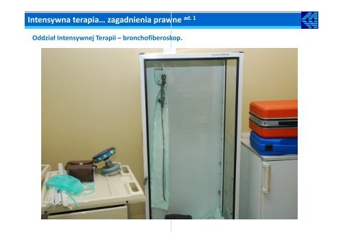 Intensywna Terapia. Zagadnienia prawne dotyczÄce ...