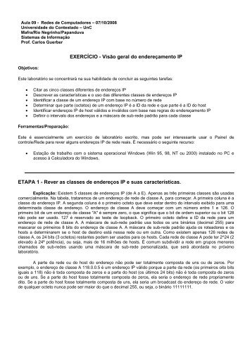 Exercicio Aula 9 Lab 10.pdf - UnC