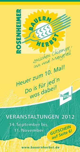 Kalender 2012 - Download - rosenheimer bauernherbst