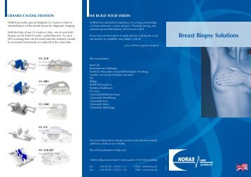 Breast Biopsy Solutions - NORAS MRI products GmbH