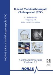 8-Kanal Multifunktionsspule Clothespincoil (CPC) - NORAS MRI ...