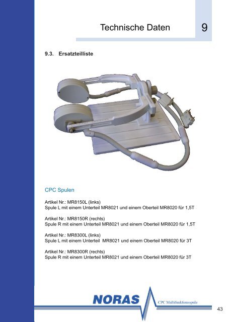 8-Kanal Multifunktionsspule Clothespincoil (CPC) - NORAS MRI ...