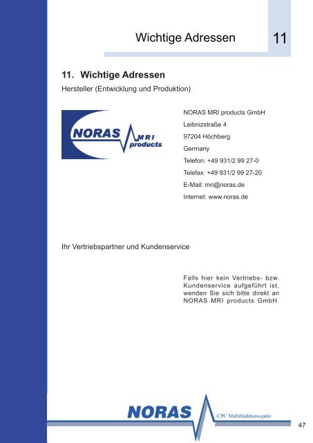 8-Kanal Multifunktionsspule Clothespincoil (CPC) - NORAS MRI ...