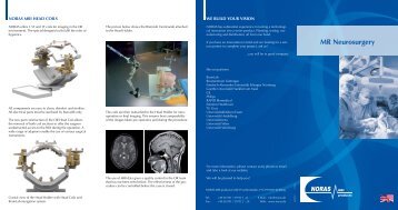 MR Neurosurgery - NORAS MRI products GmbH