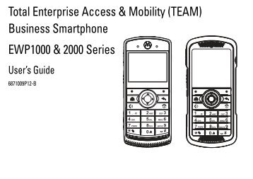 EWP-1000 User Guide - Advanced Wireless Communications