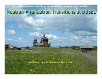 Neutron-antineutron transitions at DUSEL