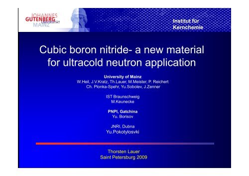 Cubic boron nitride- a new material for ultracold neutron application