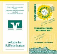 Volksbanken Raiffeisenbanken - rosenheimer bauernherbst