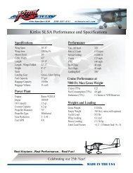 Inspection Checklist - Kitfox Aircraft