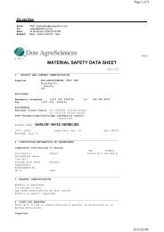 Msds - Garlon 480 EC - Bush Encroachment