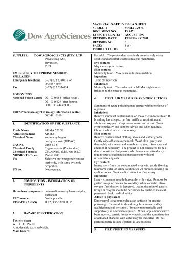 MSDS - MSMA 720 SL.pdf - Bush Encroachment