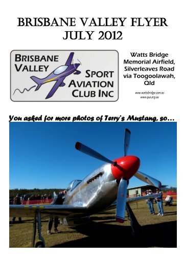 July 2012 - Watts Bridge Memorial Airfield