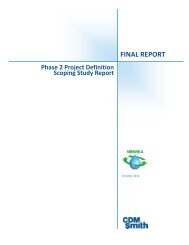 NBWRA Phase 2 Project Definition Scoping Study - North Bay Water ...