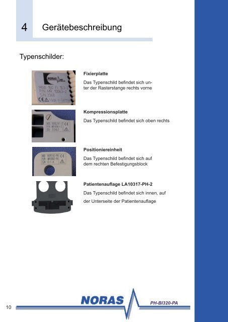 und Biopsiesystem PH-BI320-PA - NORAS MRI products GmbH