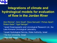 Integrations of climate and hydrological models for evaluation of flow ...