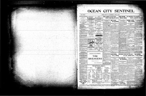 OCEAN CITY SENTINEL, - On-Line Newspaper Archives of Ocean