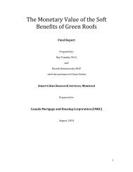 The Monetary Value of the Soft Benefits of - Green Roofs for Healthy