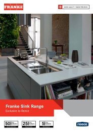 View the brochure The centre of a good kitchen. click here - Reece