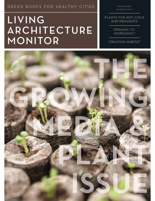 Living Architecture Monitor - Green Roofs for Healthy Cities