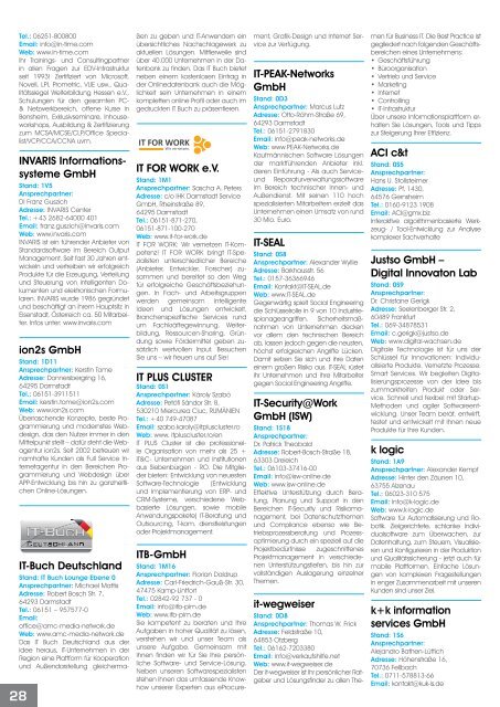 IT & Media Sowguide 