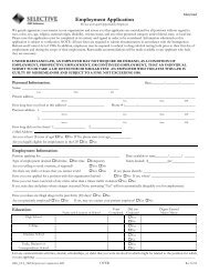 Employment Application-MD