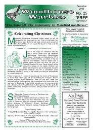 December 2006 For web site - Mansfield Woodhouse Community ...