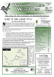 ws No 17 December 2004 - Mansfield Woodhouse Community ...