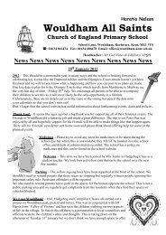 6th September 2006 - Wouldham All Saints C of E Primary School