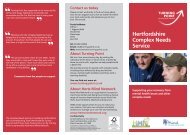 Hertfordshire Complex Needs Service - Turning Point