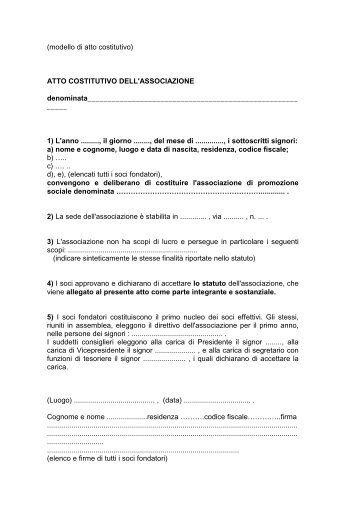 atto costitutivo APS.pdf - Trentinosociale.it
