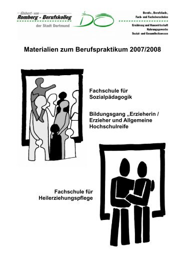 Materialien zum Berufspraktikum 2004/2005 - Fachbereich ...