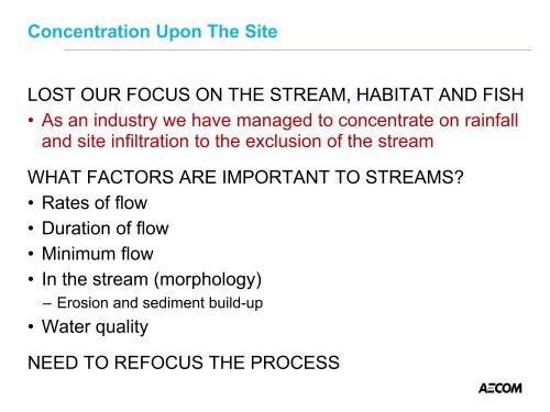 Water Balance Model - A Technical Application - Jim Dumont