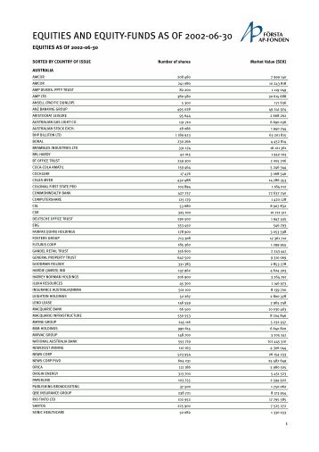 As of 30 June 2002