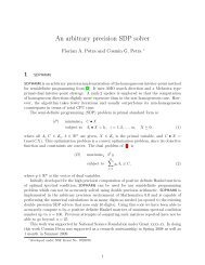 An arbitrary precision SDP solver